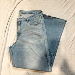 Old Navy Light Blue Wide Leg Jeans